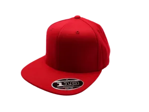 Flexfit 110 Premium Flat Peak Red