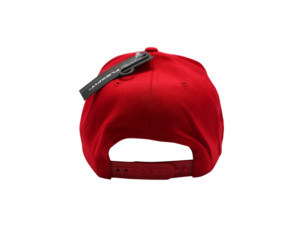 Flexfit 110 Premium Flat Peak Red