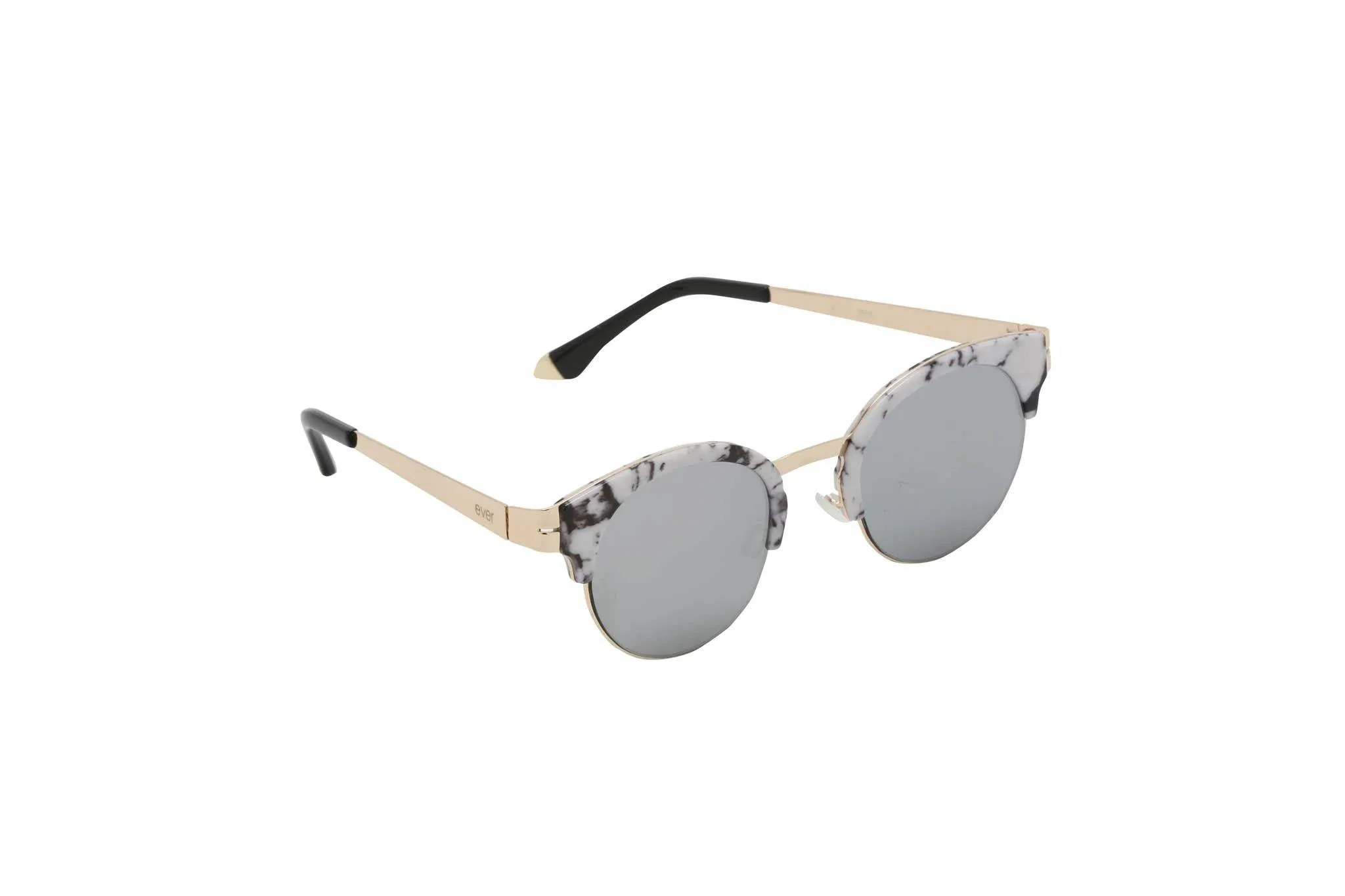 Flexible Unisex Round Retro Sunglasses