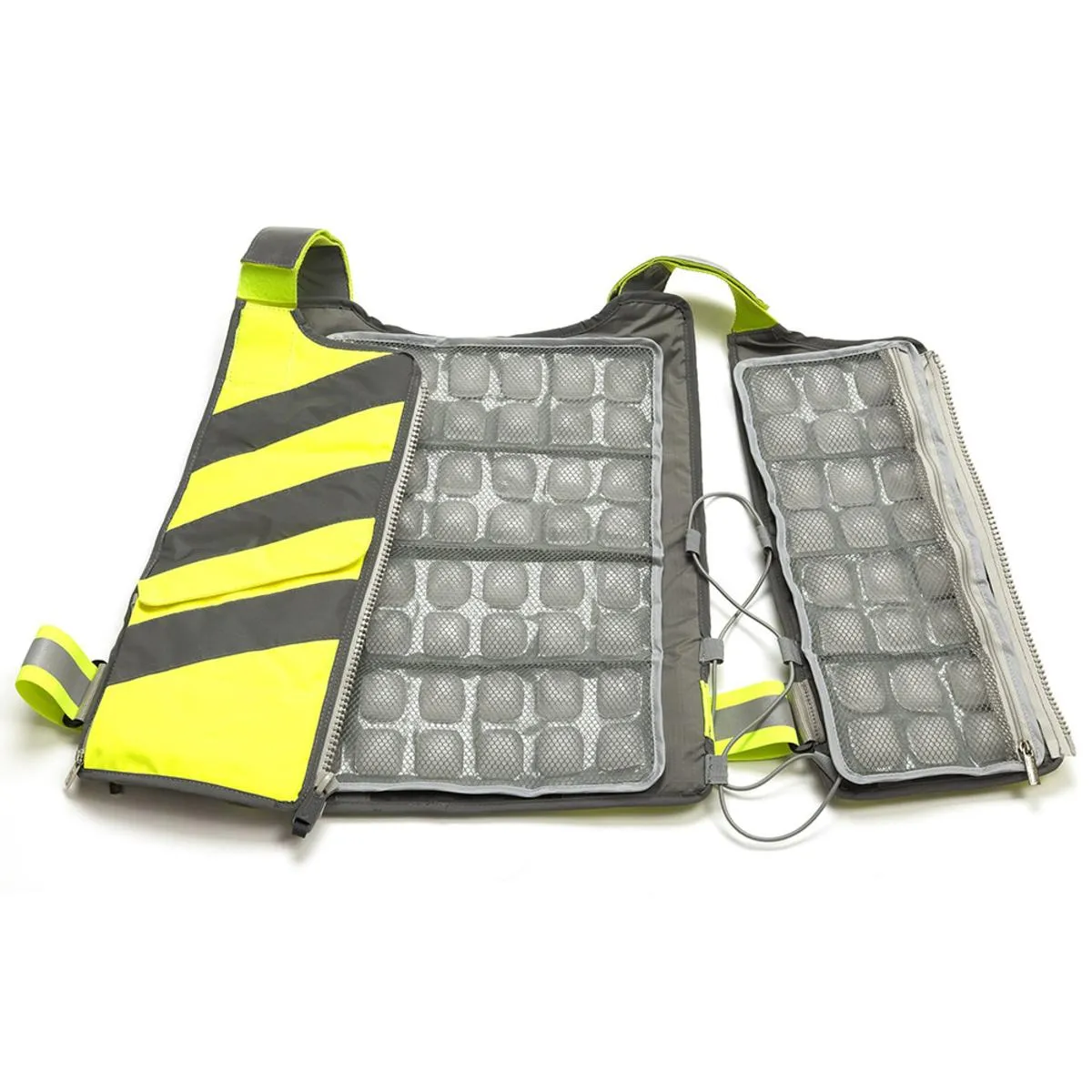 FlexiFreeze Professional Series Ice Vest Cooling Kit - Hi-Vis