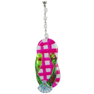 FLIP FLOP (Set/3) COASTAL ORNAMENT  Magnetic Chandelier Ornament