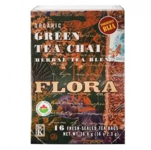 Flora - green tea chai 16 bags