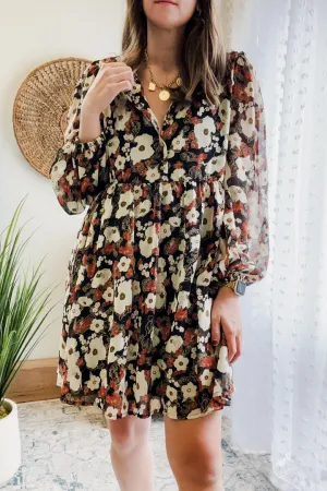 Floral Chiffon Dress