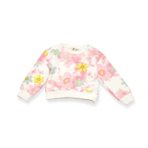 Floral Cloud Dye Sweatshirt