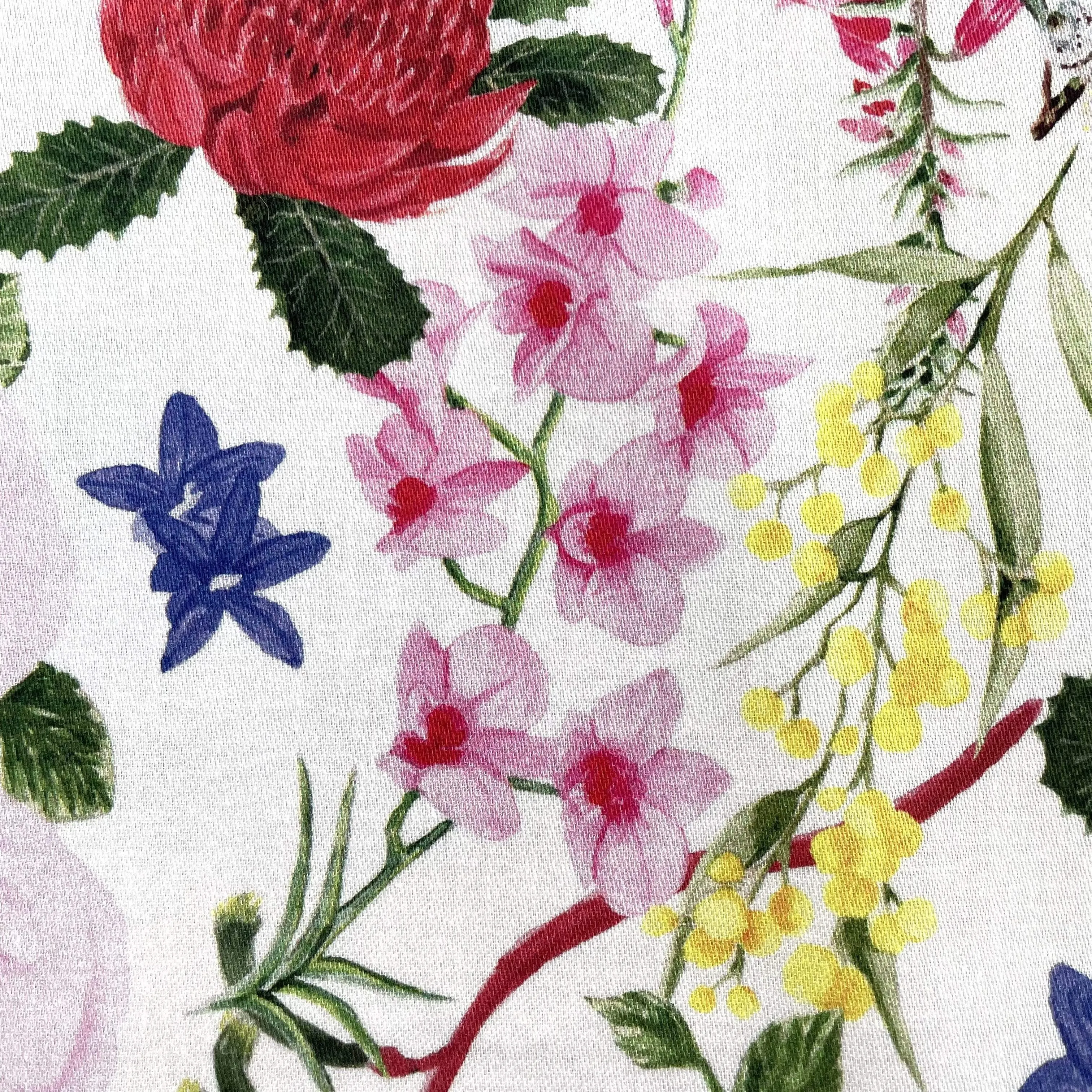 Floral Emblems Handkerchief