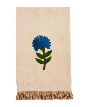 Floral Embroidery Towel