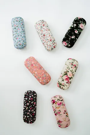 floral glasses case