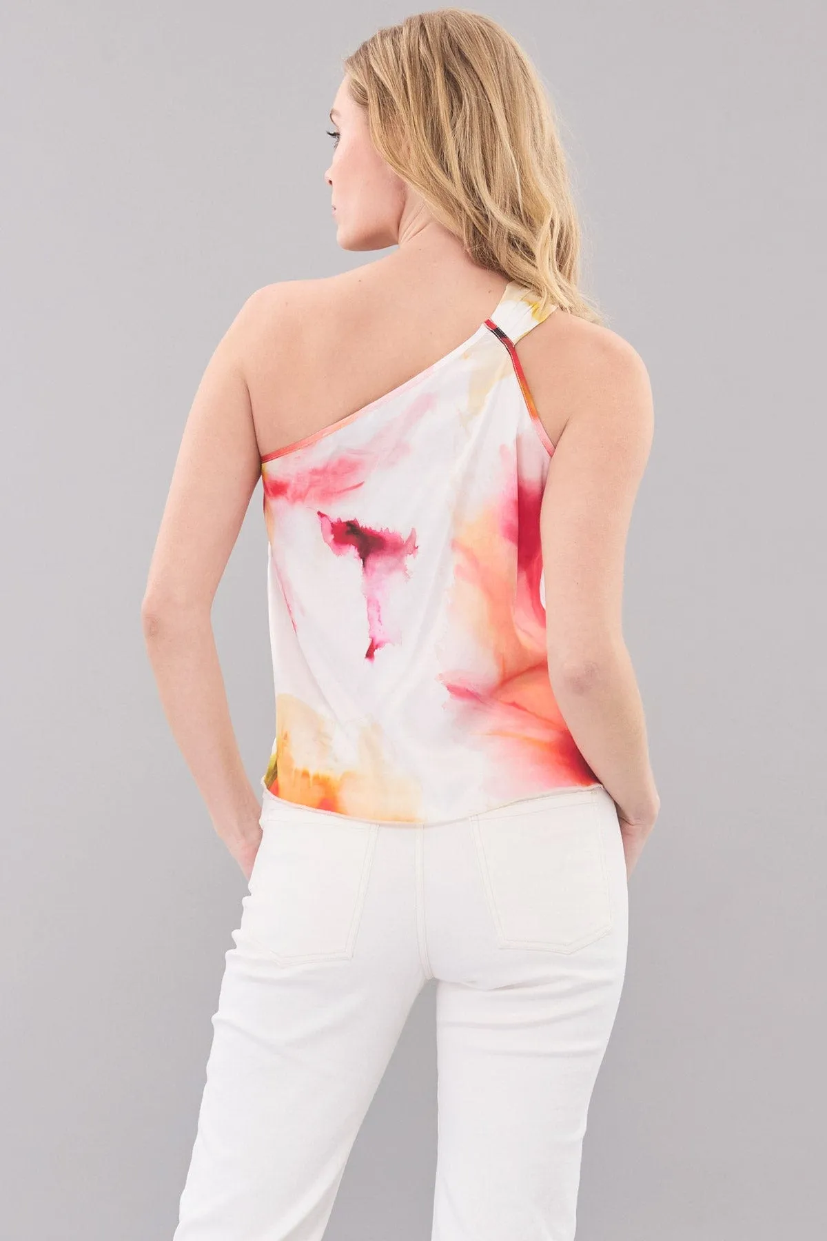 Floral Haze One Shoulder Top