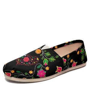 Floral Owl Slip On