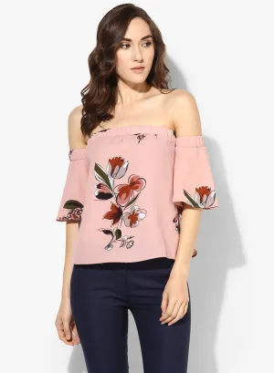 Floral Printed Off-Shoulder Top