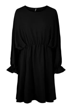 Flore Long Sleeve Dress - Black