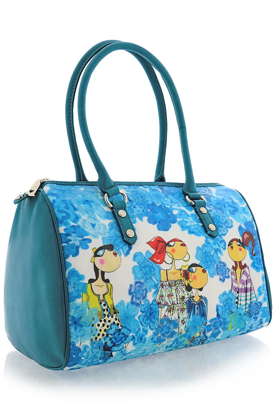 FLORENTINA Large Azzurro Bag