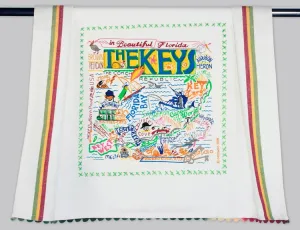 FLORIDA KEYS DISH TOWEL BY CATSTUDIO