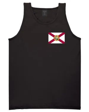 Florida State Flag FL Chest Mens Tank Top T-Shirt