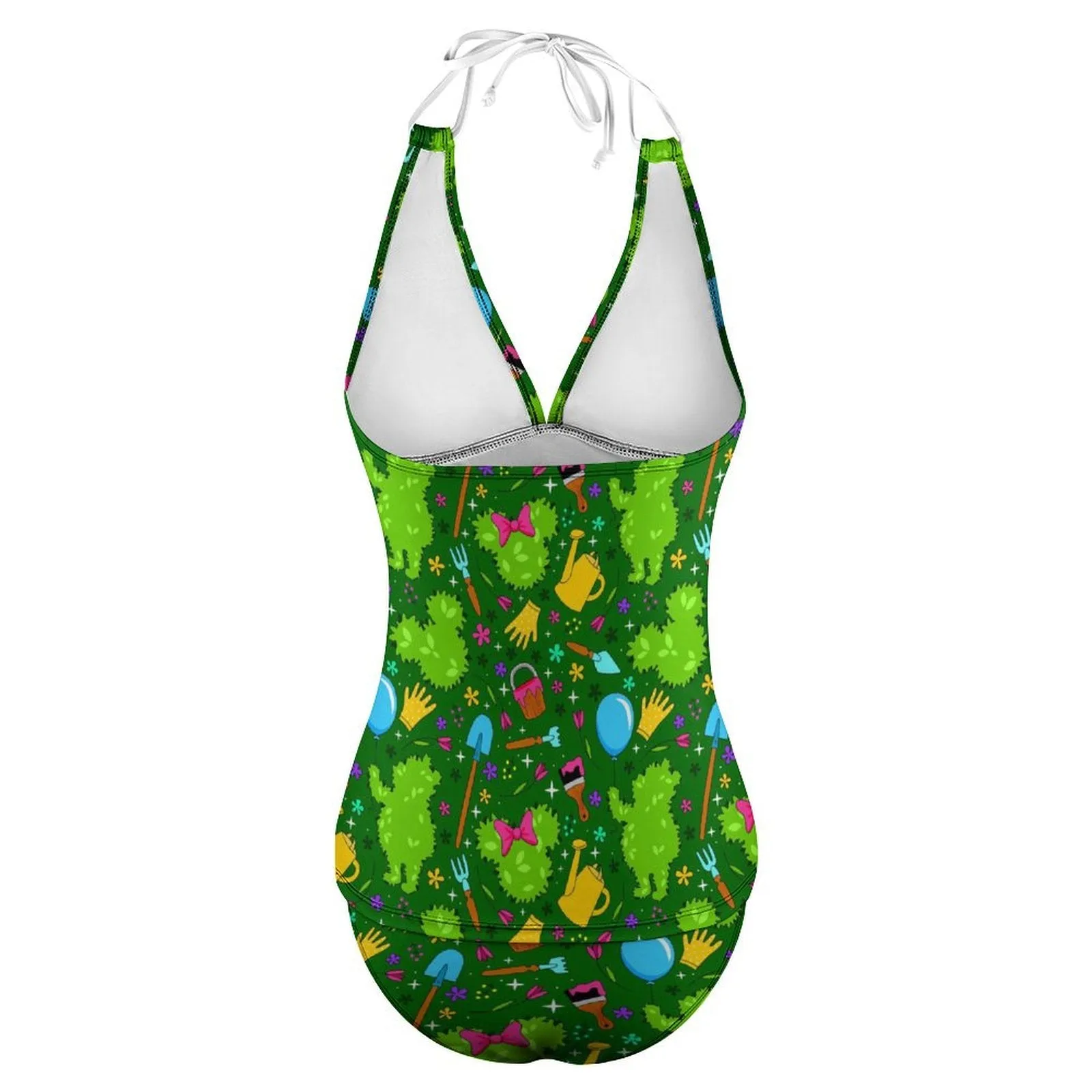 Flower And Garden Women's Split Swimsuit