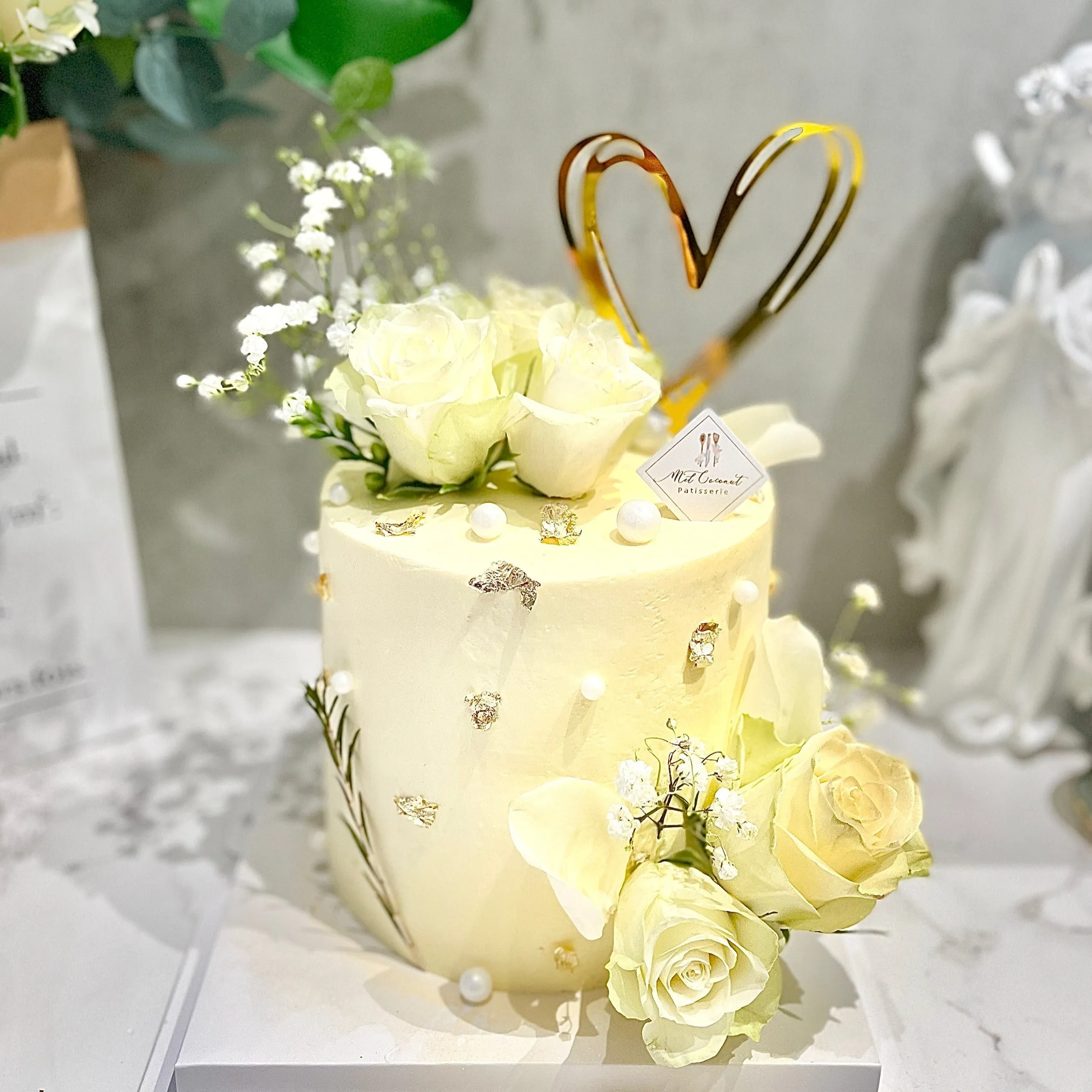 Flowers Wedding Cake