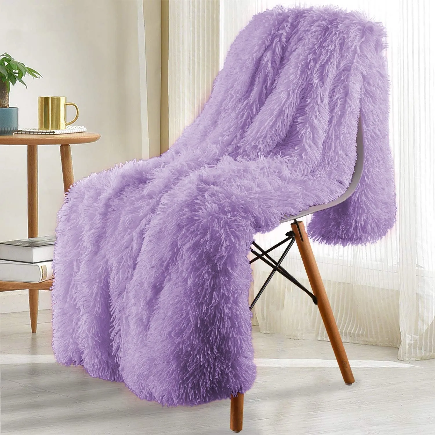 Fluffy Winter Bedspread Blanket