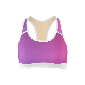 Fluorescent Mirage Sports Bra