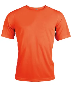 Fluorescent Orange - Men's short-sleeved sports T-shirt