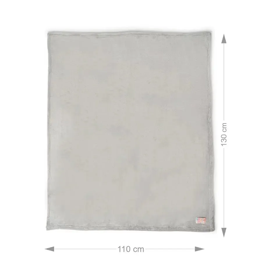 Flurry Knitted Blanket - Grey