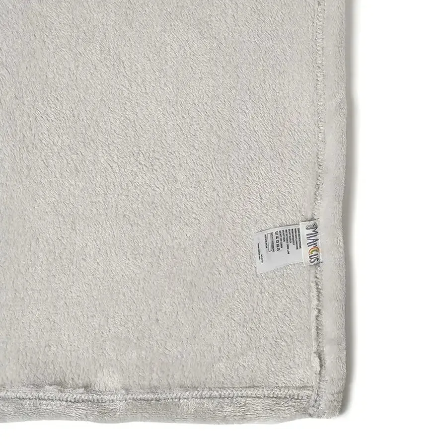 Flurry Knitted Blanket - Grey