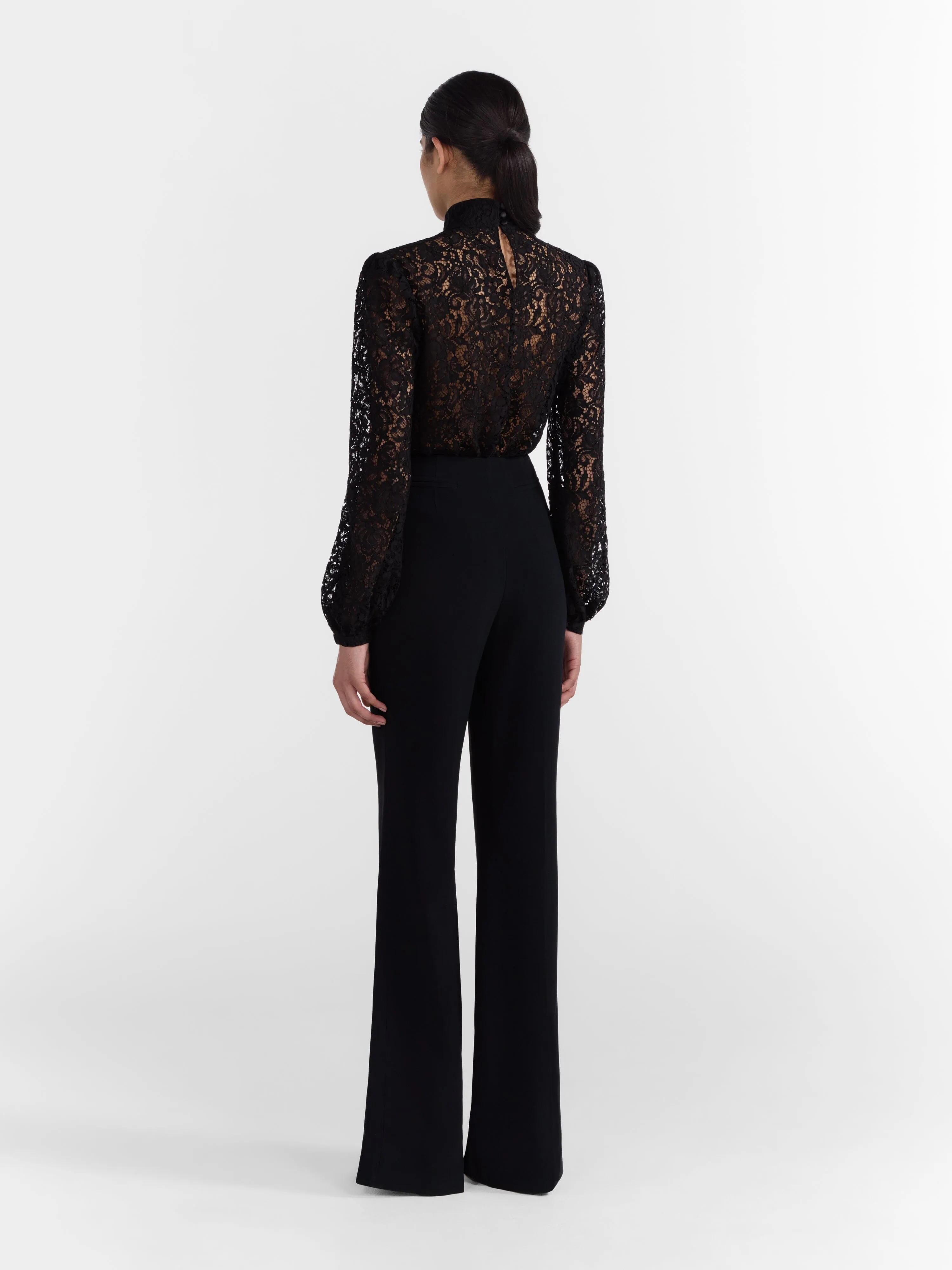 Flute B Trousers in Black