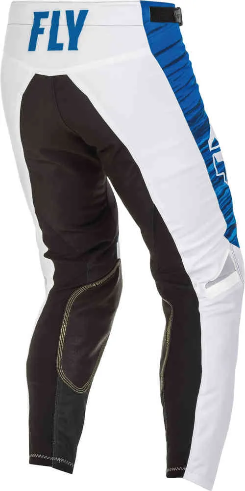 Fly Racing Kinetic Wave FLY Racing Motocross Pants, white/blue