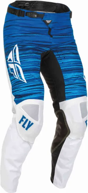 Fly Racing Kinetic Wave FLY Racing Motocross Pants, white/blue