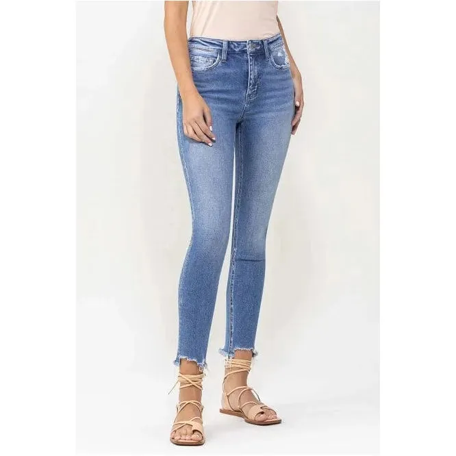 Flying Monkey High Rise Crop Skinny Innovation Jeans