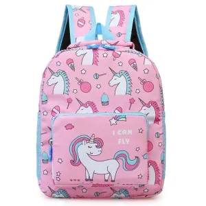 Flying Unicorn Backpack - Pink