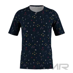 FMR Men's Floral Print Short Sleeve Shirt