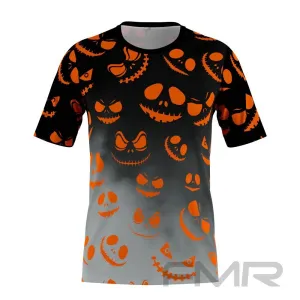 FMR Men's Halloween Print Short Sleeve Running Shirt