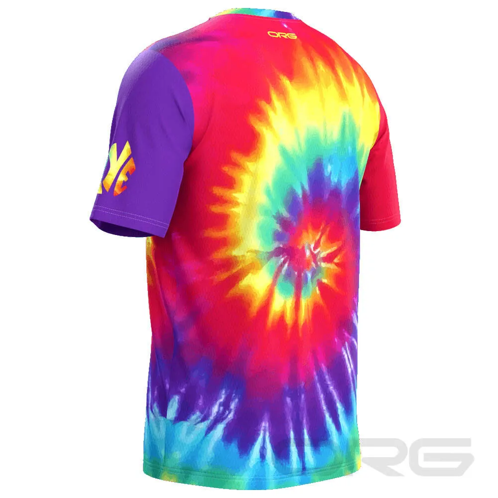 FMR Men's Tie Dye Technical Running Shirt