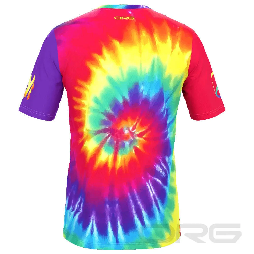 FMR Men's Tie Dye Technical Running Shirt