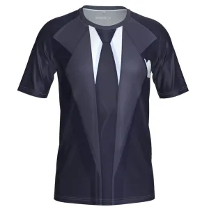 FMR Suit & Tie Men's Technical Short Sleeve Running Shirt