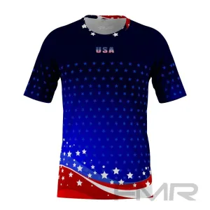 FMR USA Patriot Men's Technical Short Sleeve Running Shirt