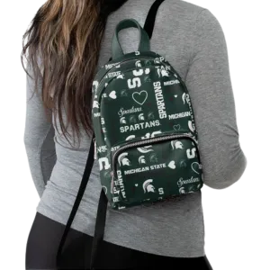 FOCO Michigan State Spartans Logo Love Mini Backpack