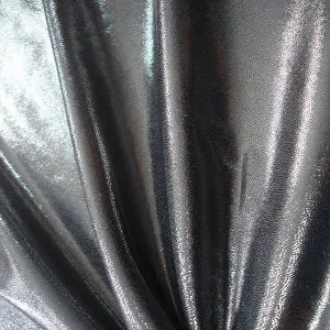 Fog Metallic Finish Spandex - Slate