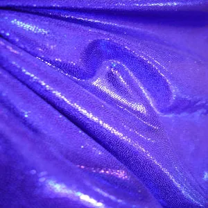 Fog Metallic Finish Spandex - Violet