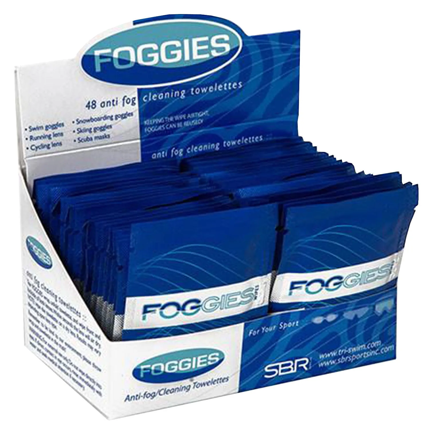 Foggies Anti-Fog Cleaning Towelettes