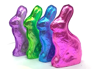 Foiled Chocolate Bunny (6 oz.)