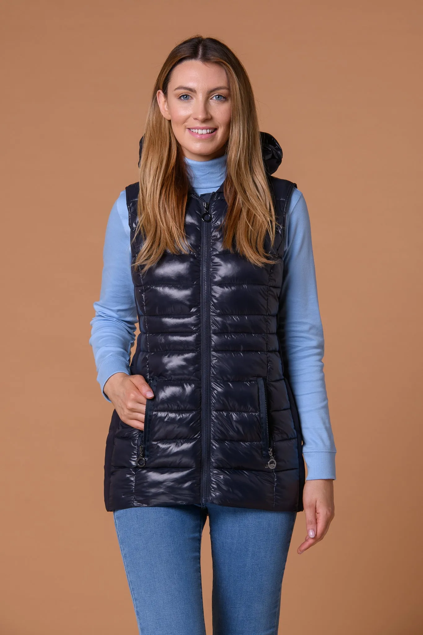 Folded Hood Gilet