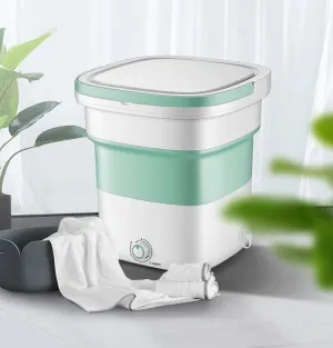 Folding semi-automatic ozone sterilizer mini washing machine