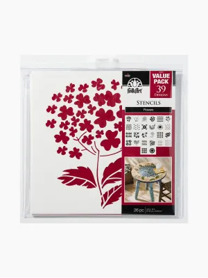 Folk Art Value Pack- Flowers