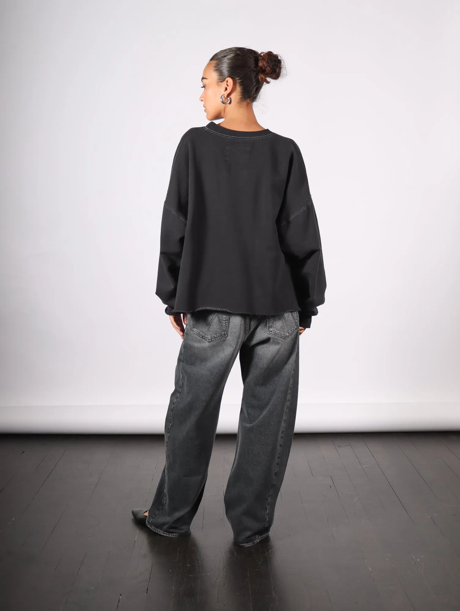 Fonder Sweatshirt in Charcoal by Rachel Comey