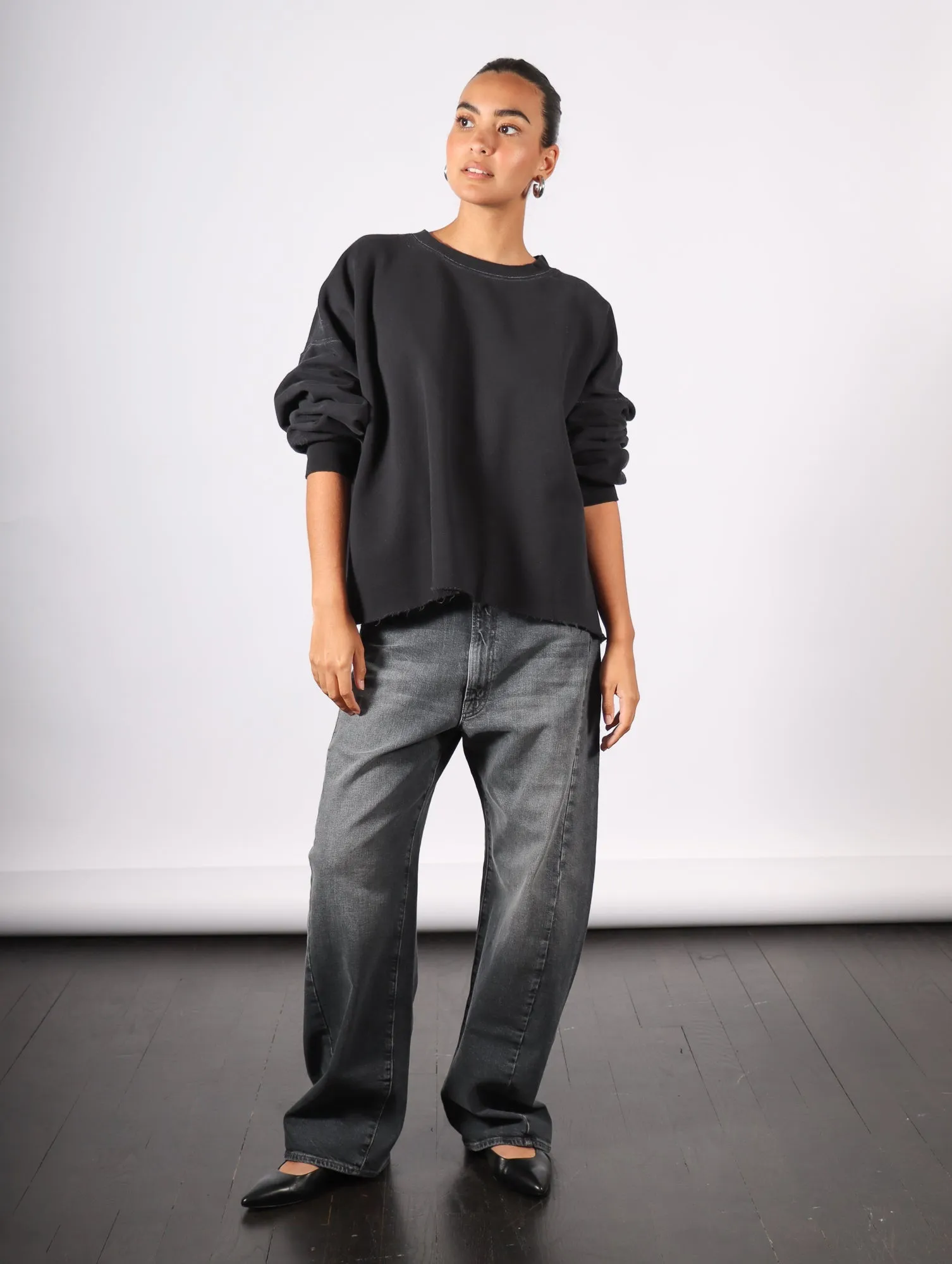 Fonder Sweatshirt in Charcoal by Rachel Comey