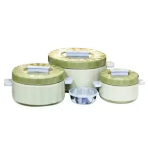 Food Warmer Hotpot Set Green (Set of 4)