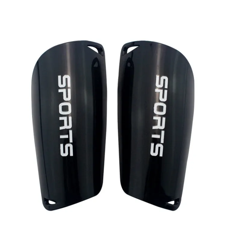 Football Shin Pads Reinforced Shin Pads Sports Calf Pads(Black M)