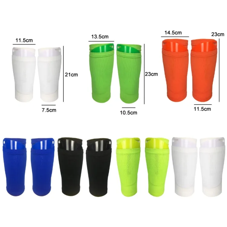 Football Shin Pads   Socks Sports Protective Equipment, Color: Green (S)