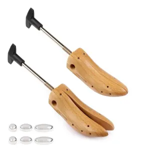 FootFitter 1"- 3" Premium Professional High Heel Shoe Stretcher Set - Pair of Stretchers